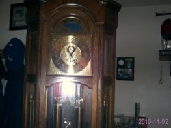 ridgeway grandfather clock serial number 86006611 729